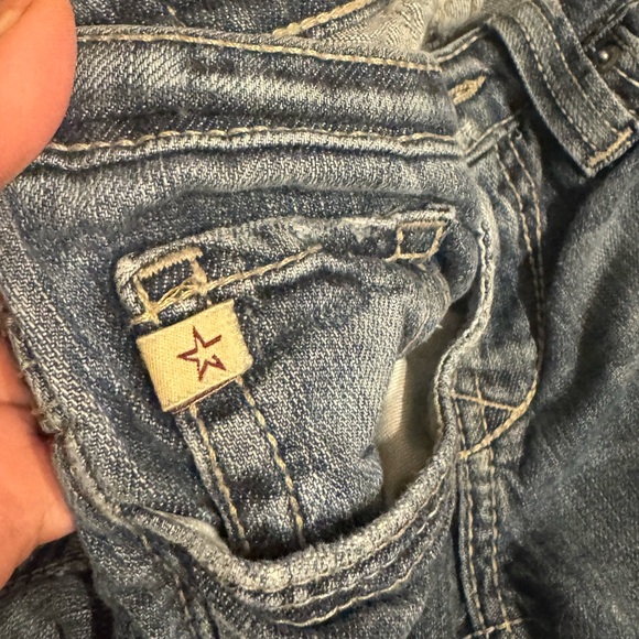 Women’s Big Star Maddie bootcut jeans size 25 Short - mid Rise Fit - Picture 4 of 10